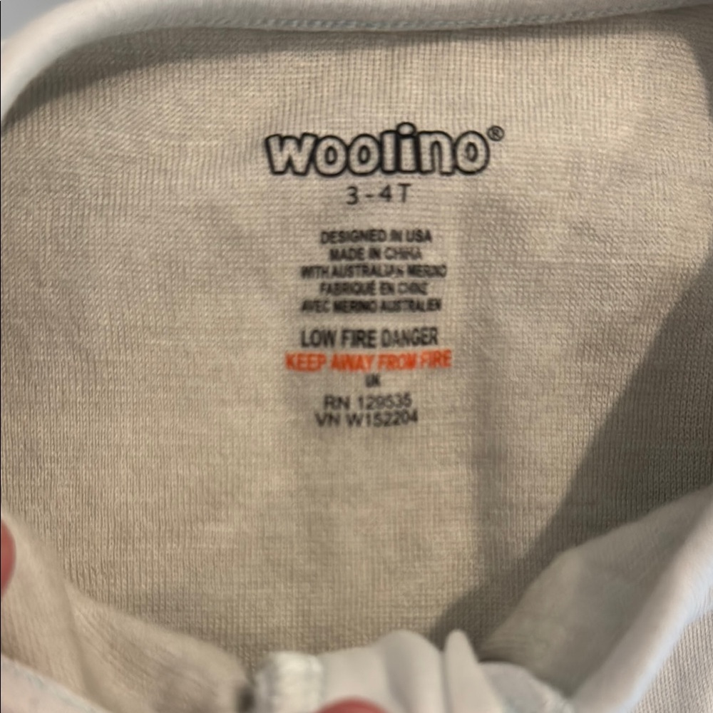 Woolino 4 Season Toddler Sleep Bag with Feet - Picture 5 of 6